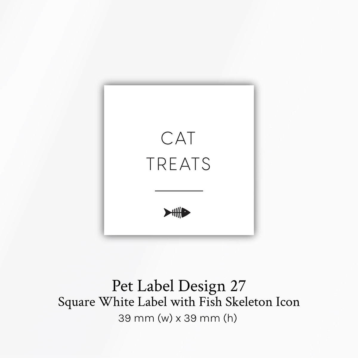 Custom Pet Labels - Design 27