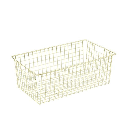 Gold Wire Storage Baskets - Various Sizes