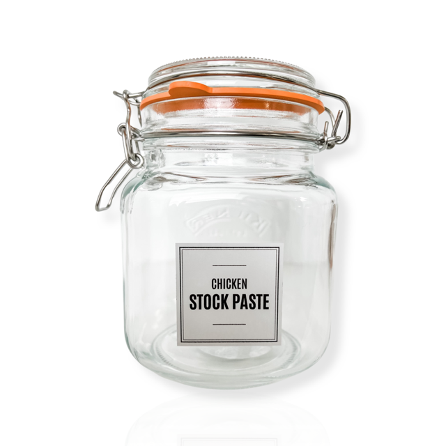 Kilner Stock Paste Jars with Labels