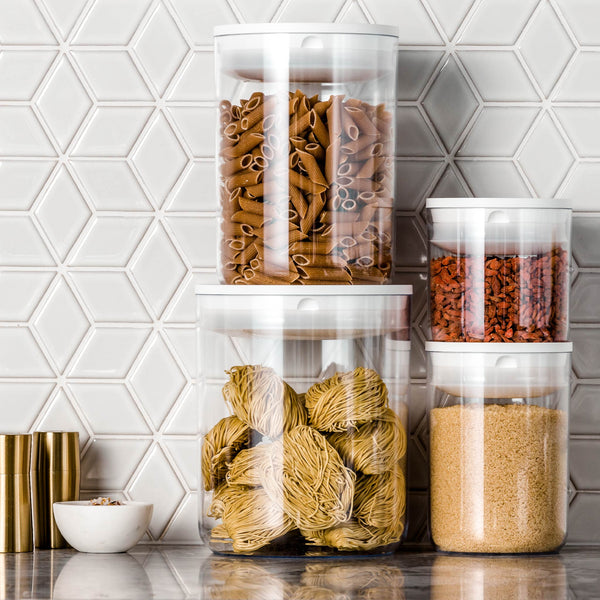Click Clack Containers Round Pantry Set Pretty Pantry The Pretty