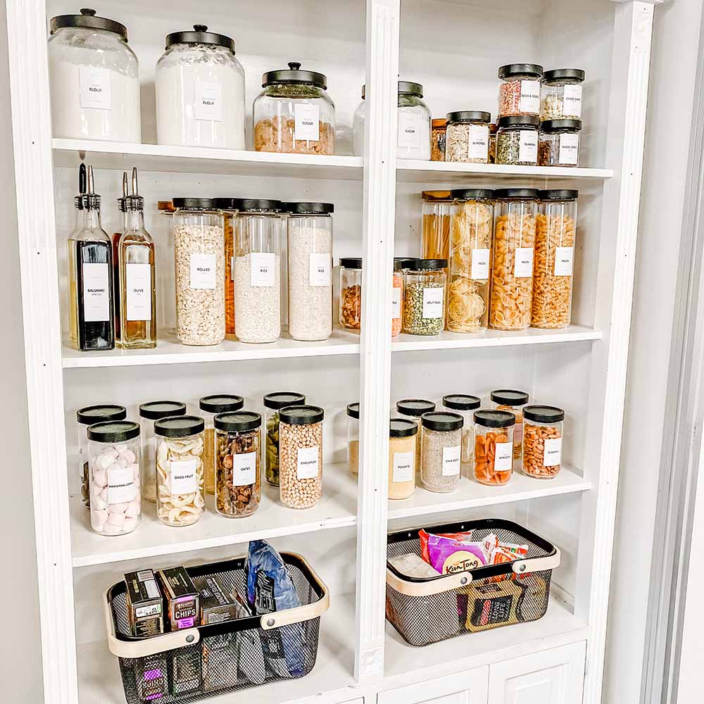 Why Jar Stickers & Labels Are The Holy Grail Of Kitchen Organisation