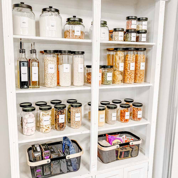 Why Jar Stickers & Labels Are The Holy Grail Of Kitchen Organisation ...