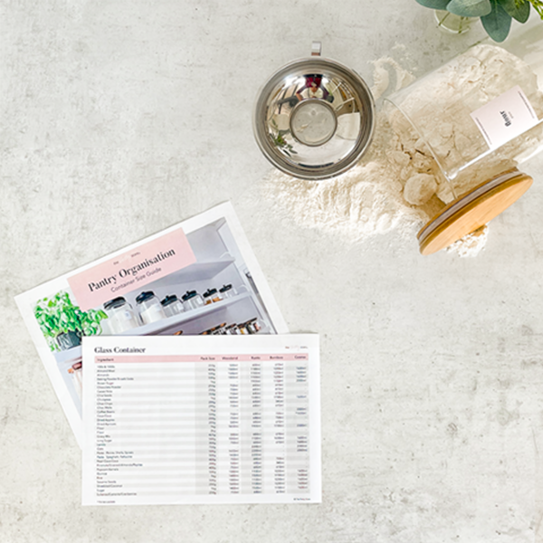 Pantry Container Size Guide