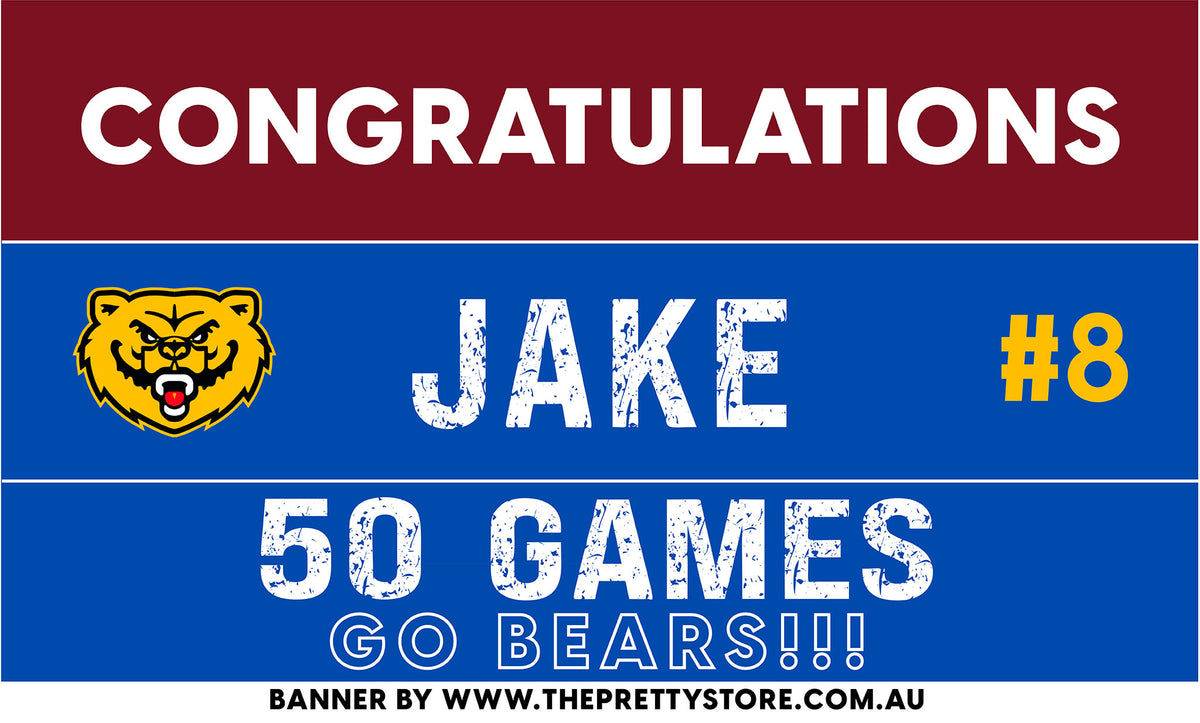 Sports Milestone Banner - Banyule FC
