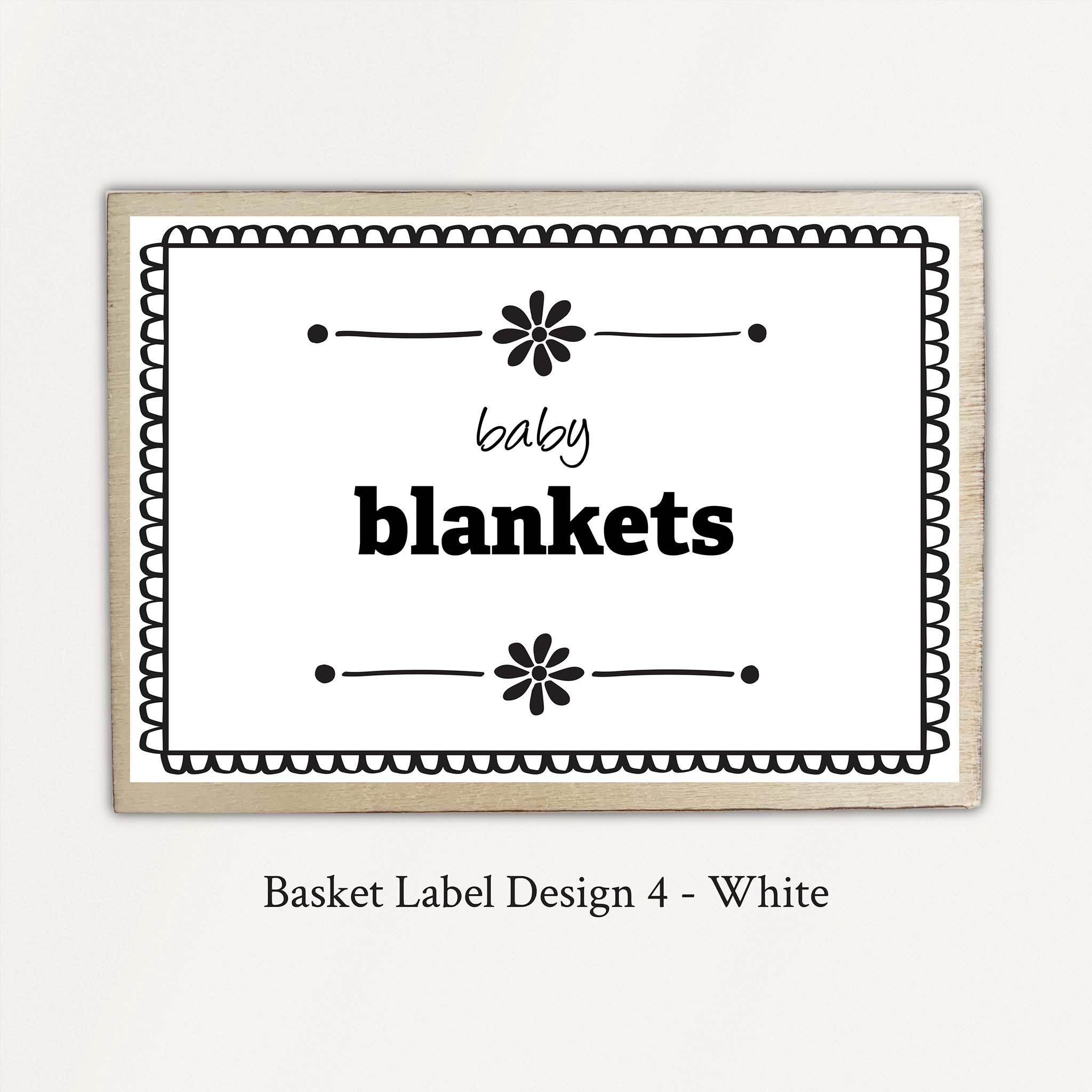 Kitchen Storage Basket Labels | Pretty Pantry Labels - The Pretty Store