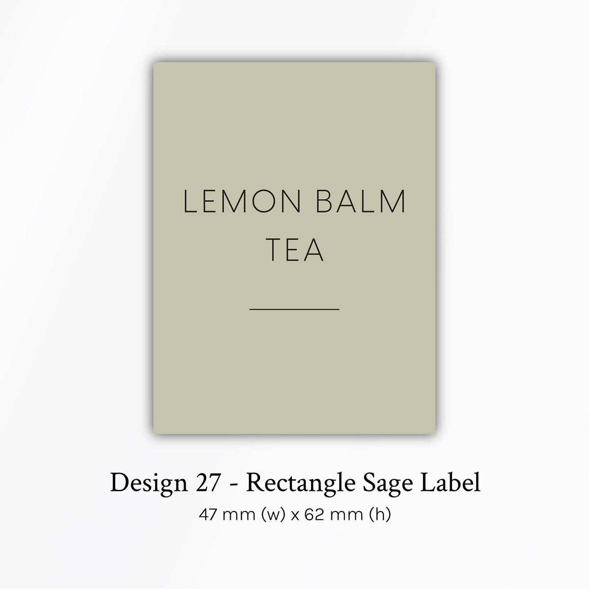 Custom Pantry Labels (Design 26 - Design 30)