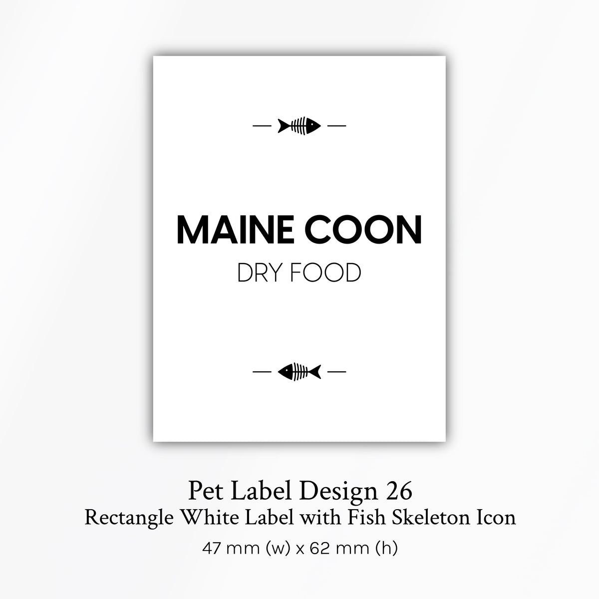 Custom Pet Labels - Design 26