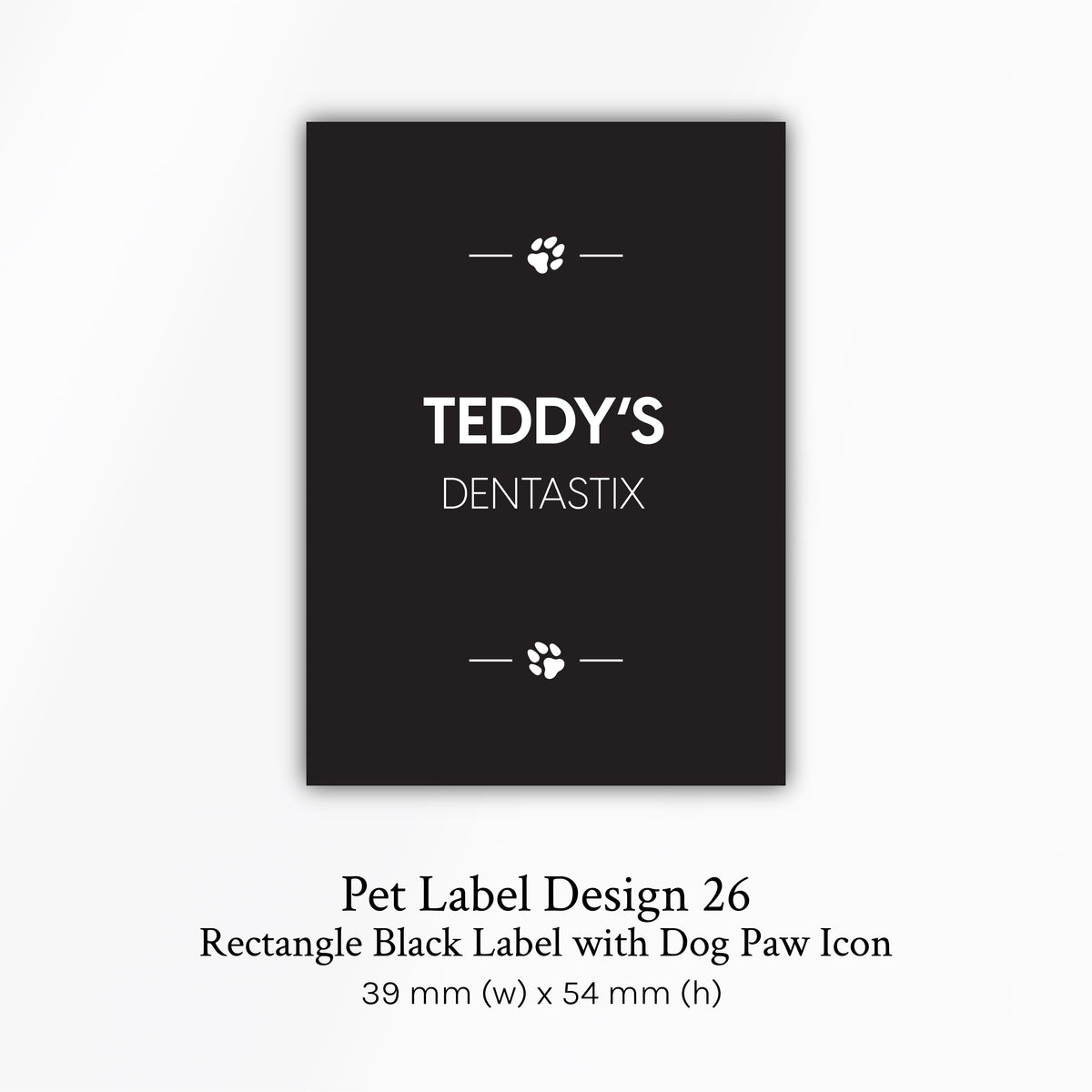 Custom Pet Labels - Design 26