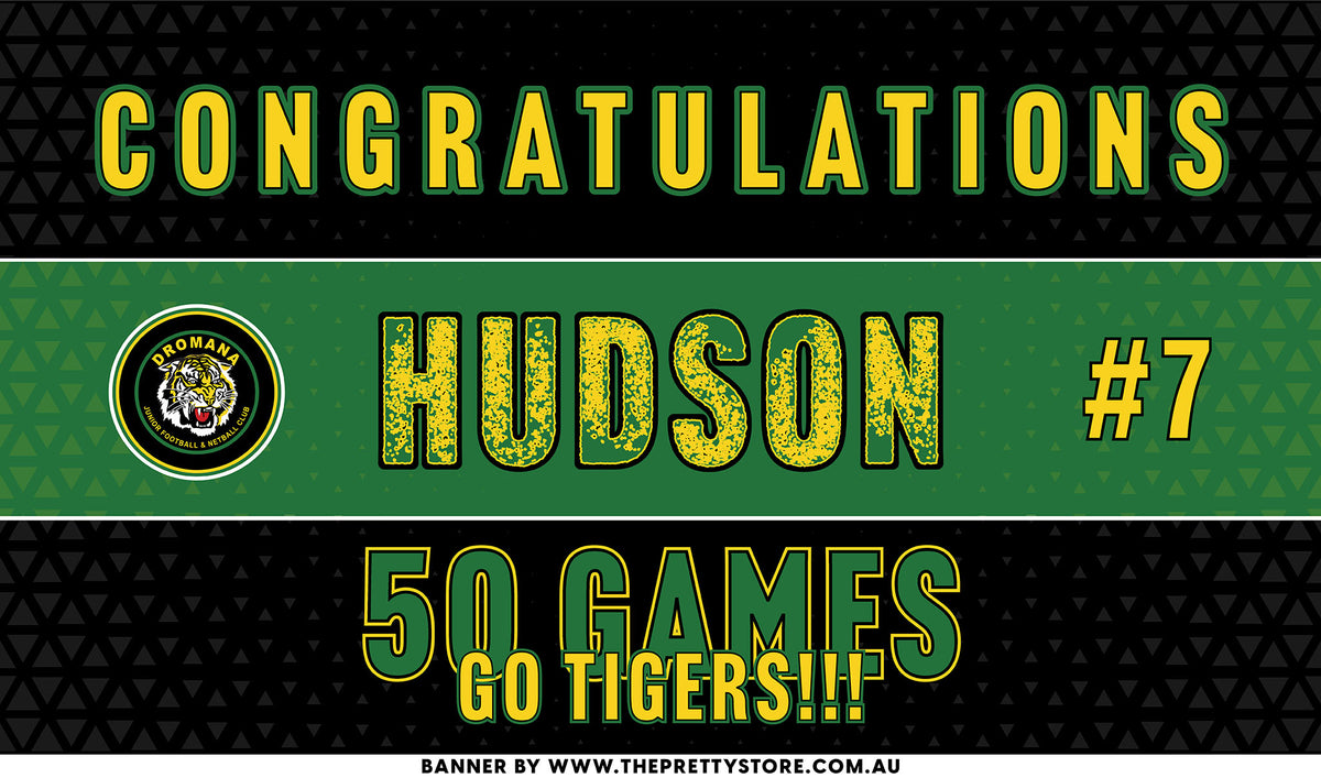 Sports Milestone Banner - Dromana JFNC [Vibrant Style]
