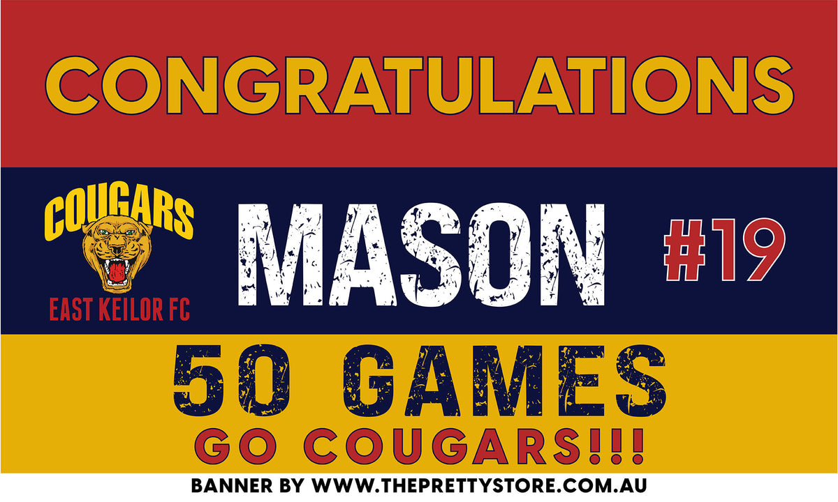 Sports Milestone Banner - East Keilor FC