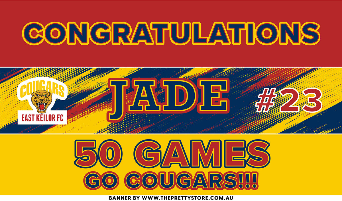 Sports Milestone Banner - East Keilor FC [Dynamic Style]