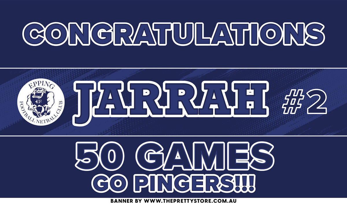 Sports Milestone Banner - Epping FNC [Dynamic Style]