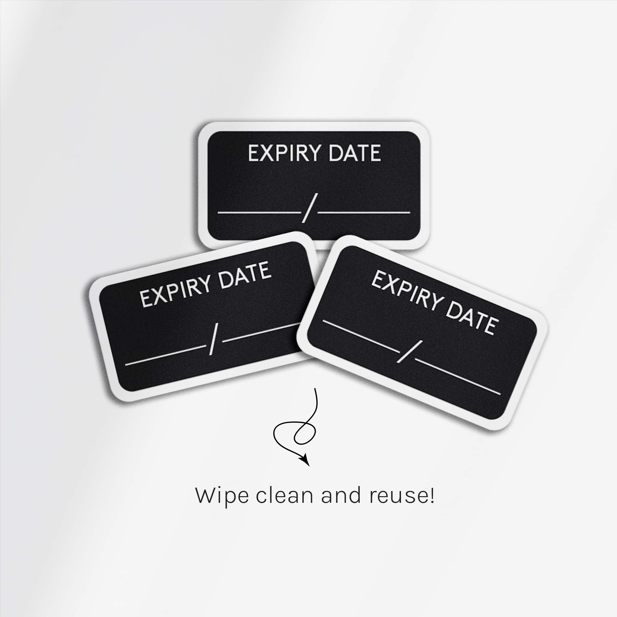 Expdate Label Design Reuseable Expiry Date Labels | Pretty Pantry Labels - The Pretty Store