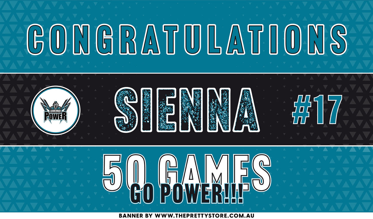 Sports Milestone Banner - Laurimar Sporting Club [Vibrant Style]