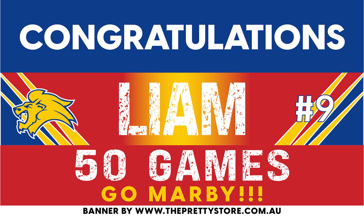 Sports Milestone Banner - Maribyrnong Park FC