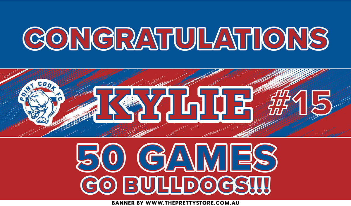 Sports Milestone Banner - Point Cook FC [Dynamic Style]