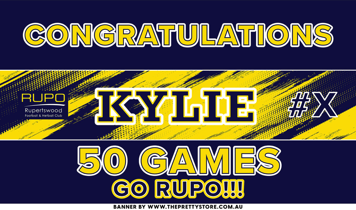 Sports Milestone Banner - Rupertswood FNC [Dynamic Style]