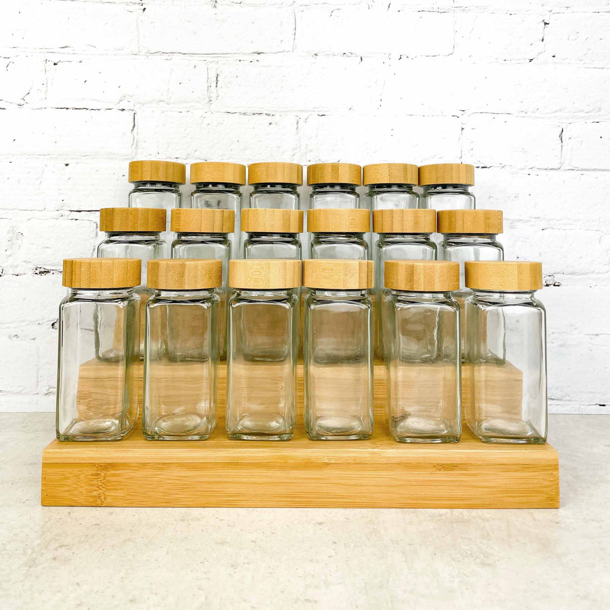 120ml Shaker Spice Jar Bundle with Step
