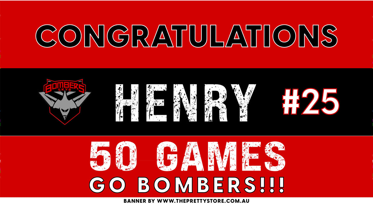 Sports Milestone Banner - Skye FNC (Carrum Downs)