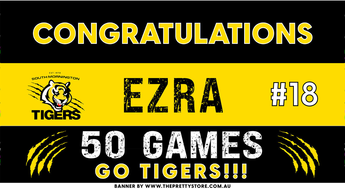 Sports Milestone Banner - South Mornington JFC