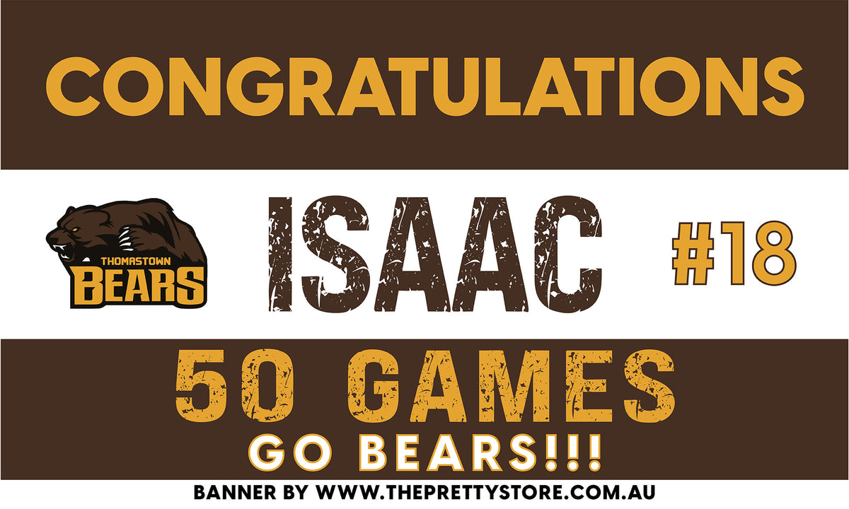 Sports Milestone Banner - Thomastown FNC