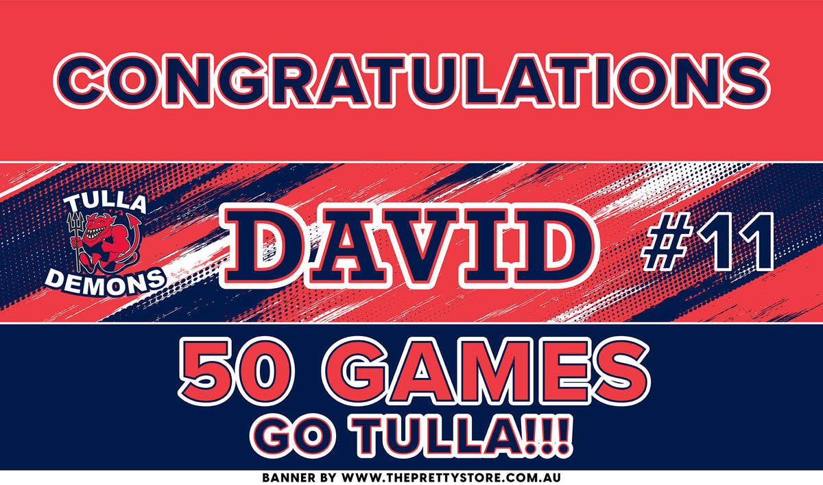 Sports Milestone Banner - Tullamarine FC [Dynamic Style]