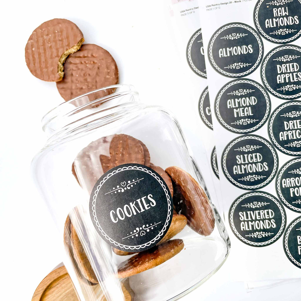 USA Pantry Label Set –  Design 20