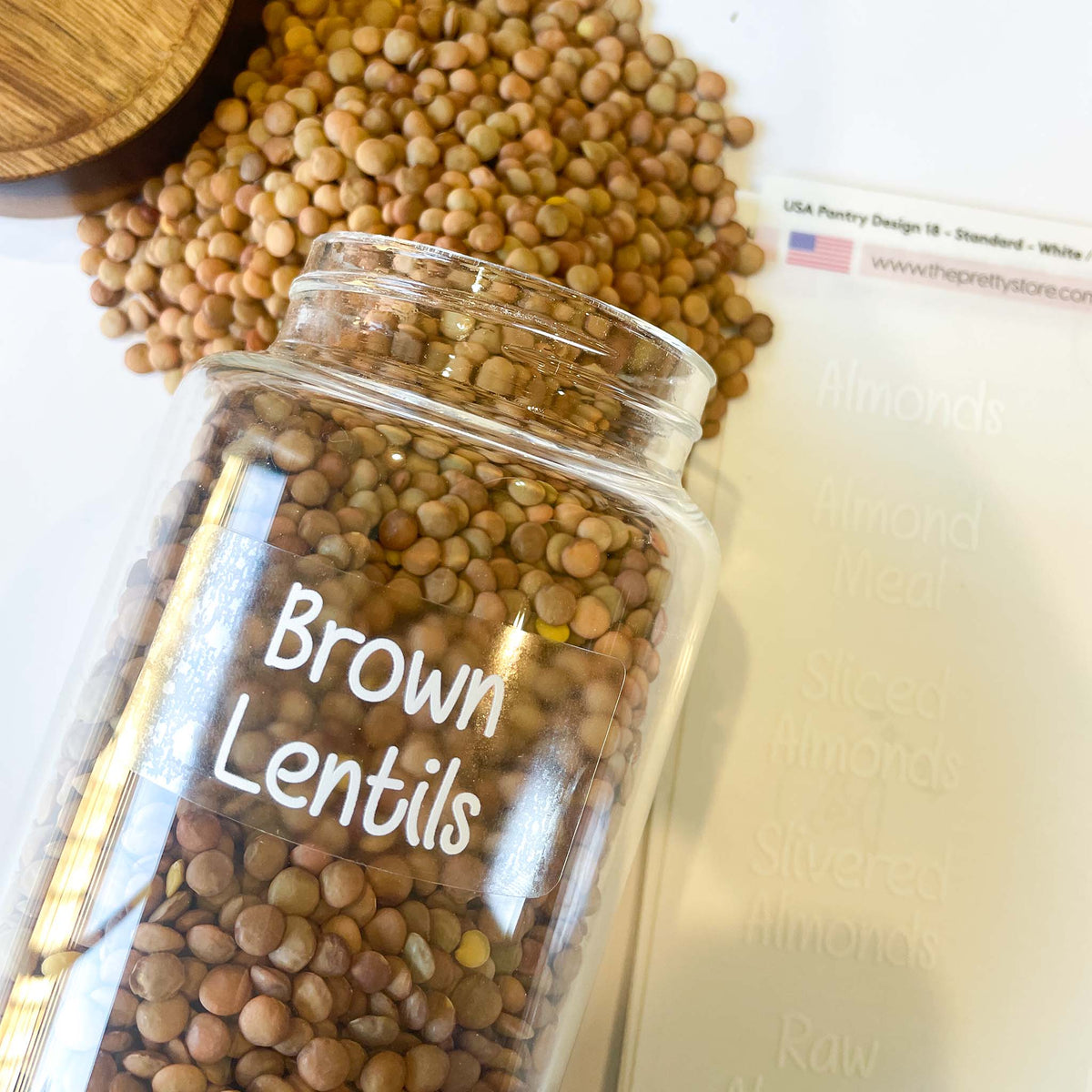 USA Pantry Label Set – Design 18