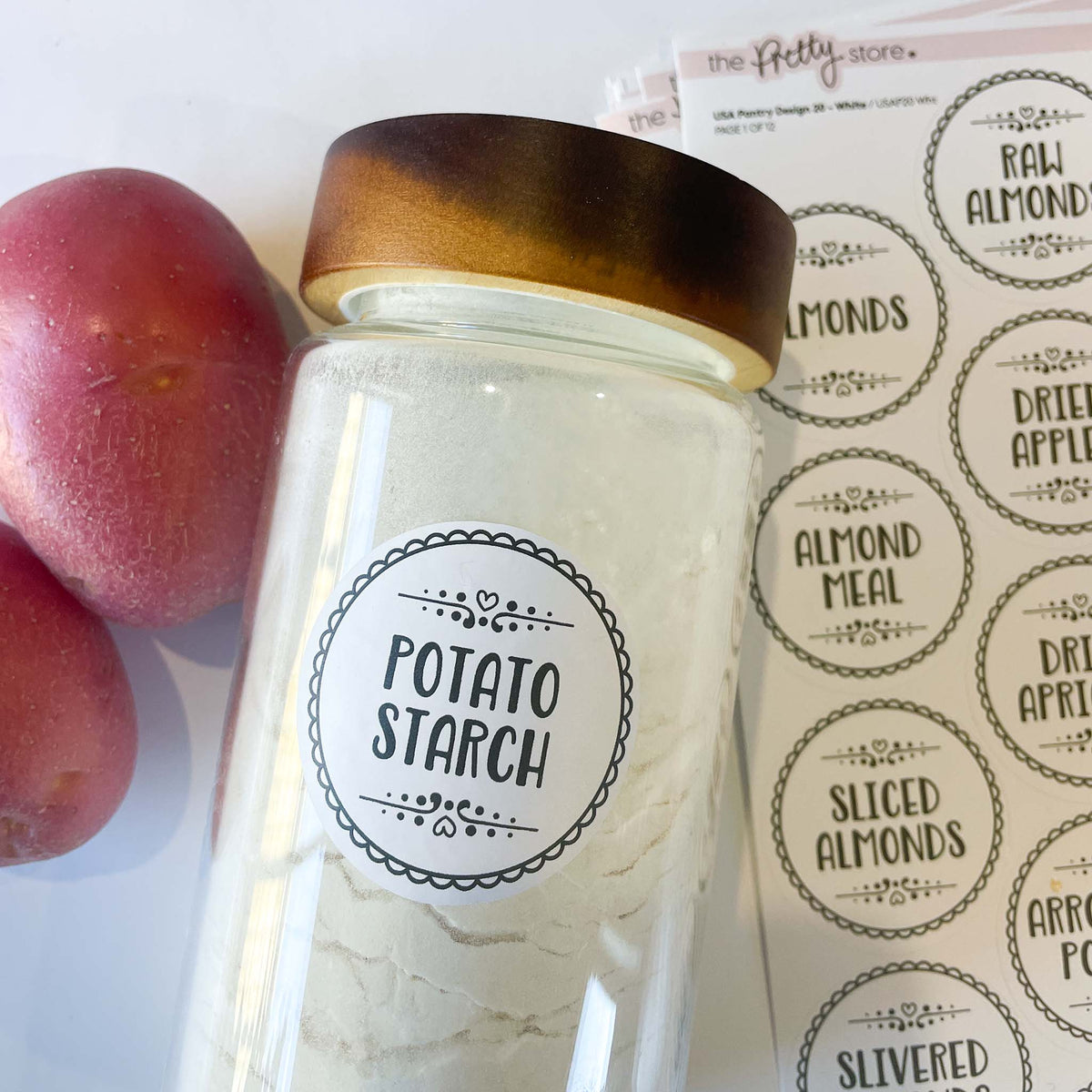 USA Pantry Label Set –  Design 20