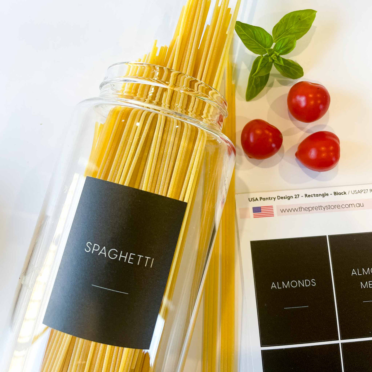 USA Pantry Label Set – Design 27 Rectangle