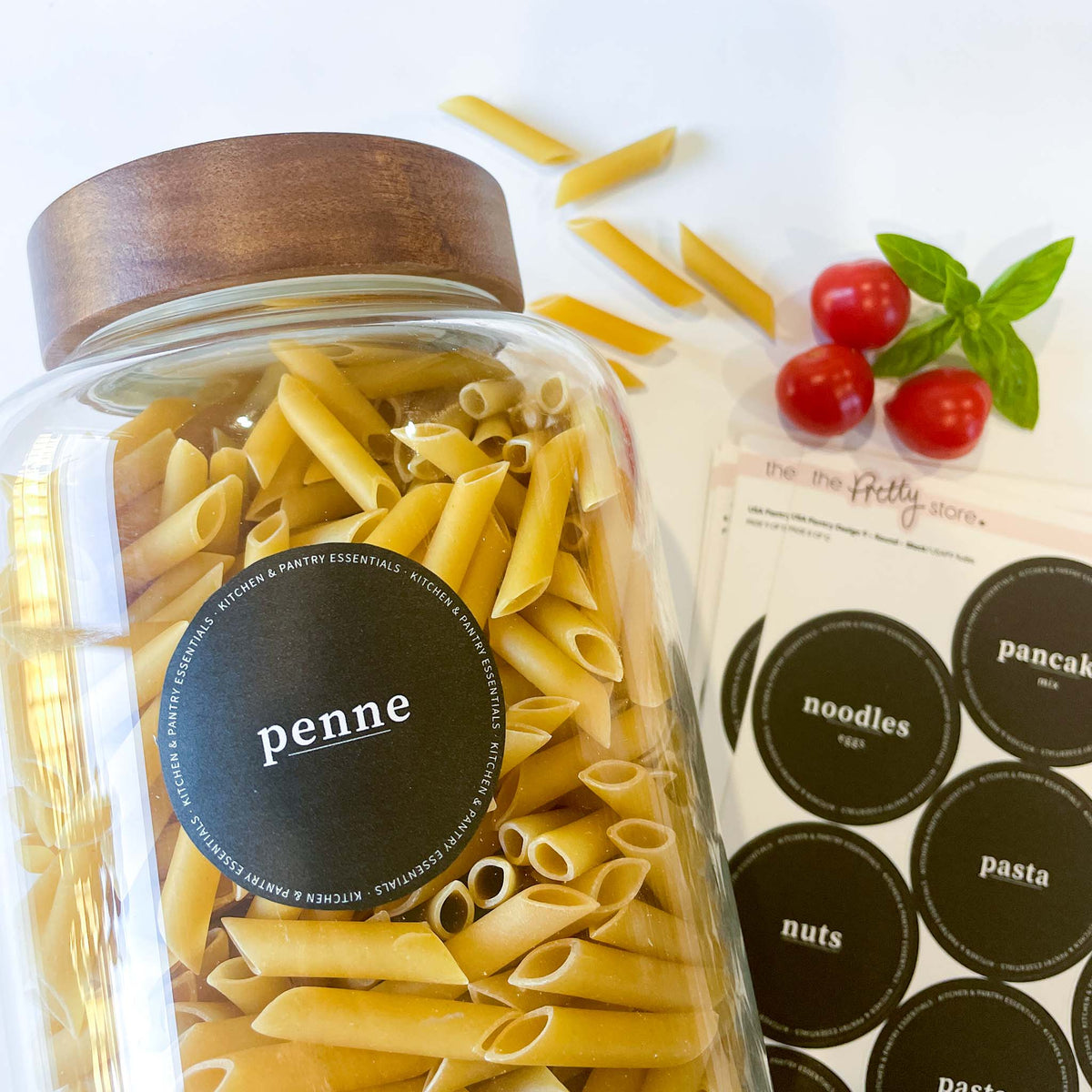 USA Pantry Label Set – Design 9 Round