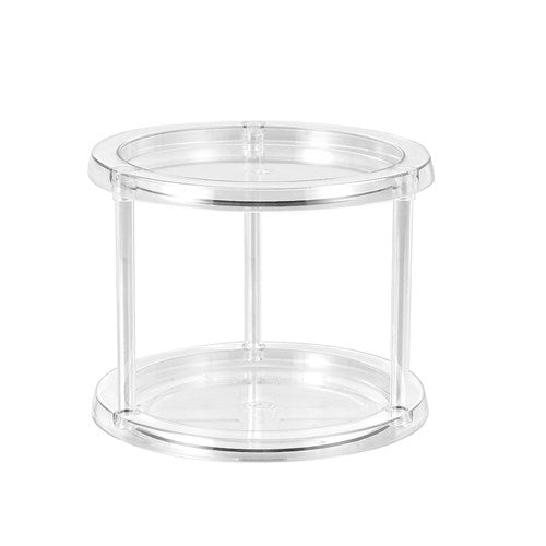 2 Tiered Clear Turntable