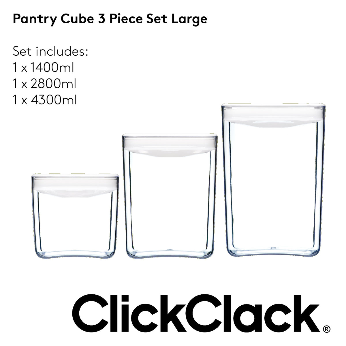 ClickClack® Pantry Cube - Large