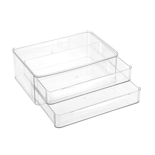 Crystal Compact 2 Drawer Unit