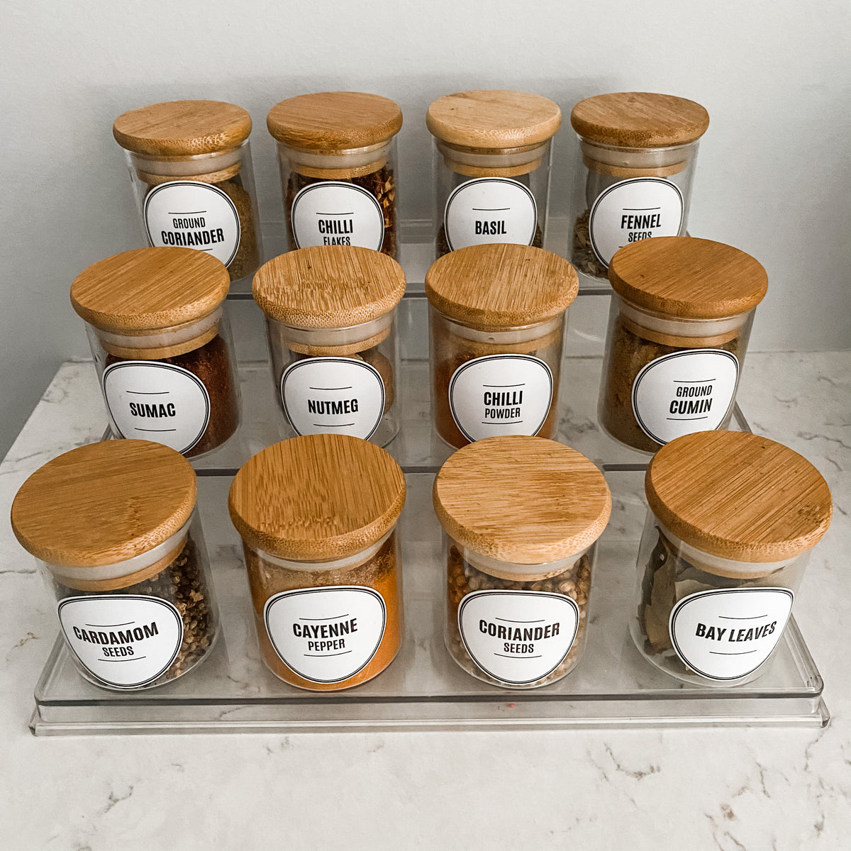 75ml Bamboo Spice Jar Bundle