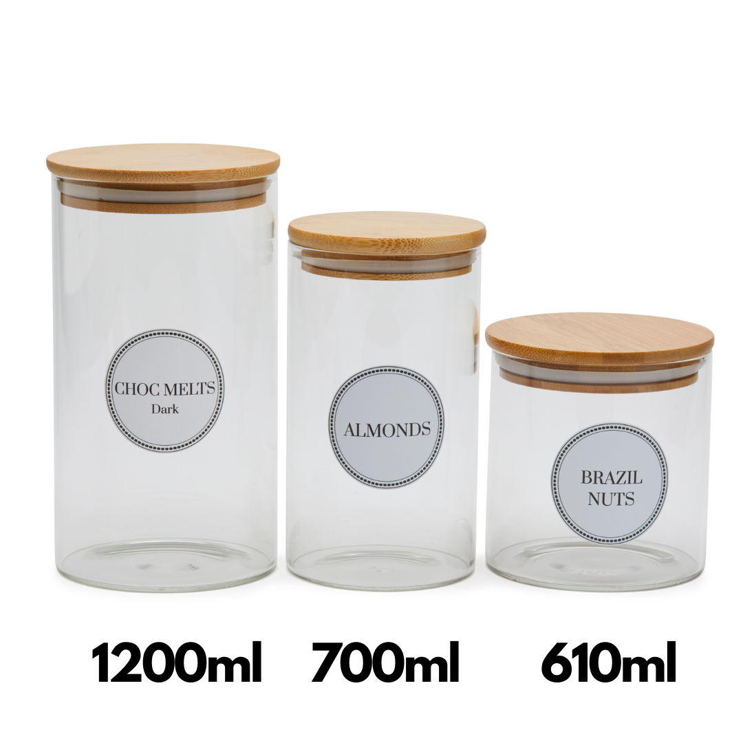 Buy Wholesale China High Quality 12 Natural Bamboo Spice Jars 8.5 Oz - Large  Glass Jars With Bamboo Lids - Seasoning Jars With Airtight Lids & Seasoning Containers  Spice Jars With Bamboo
