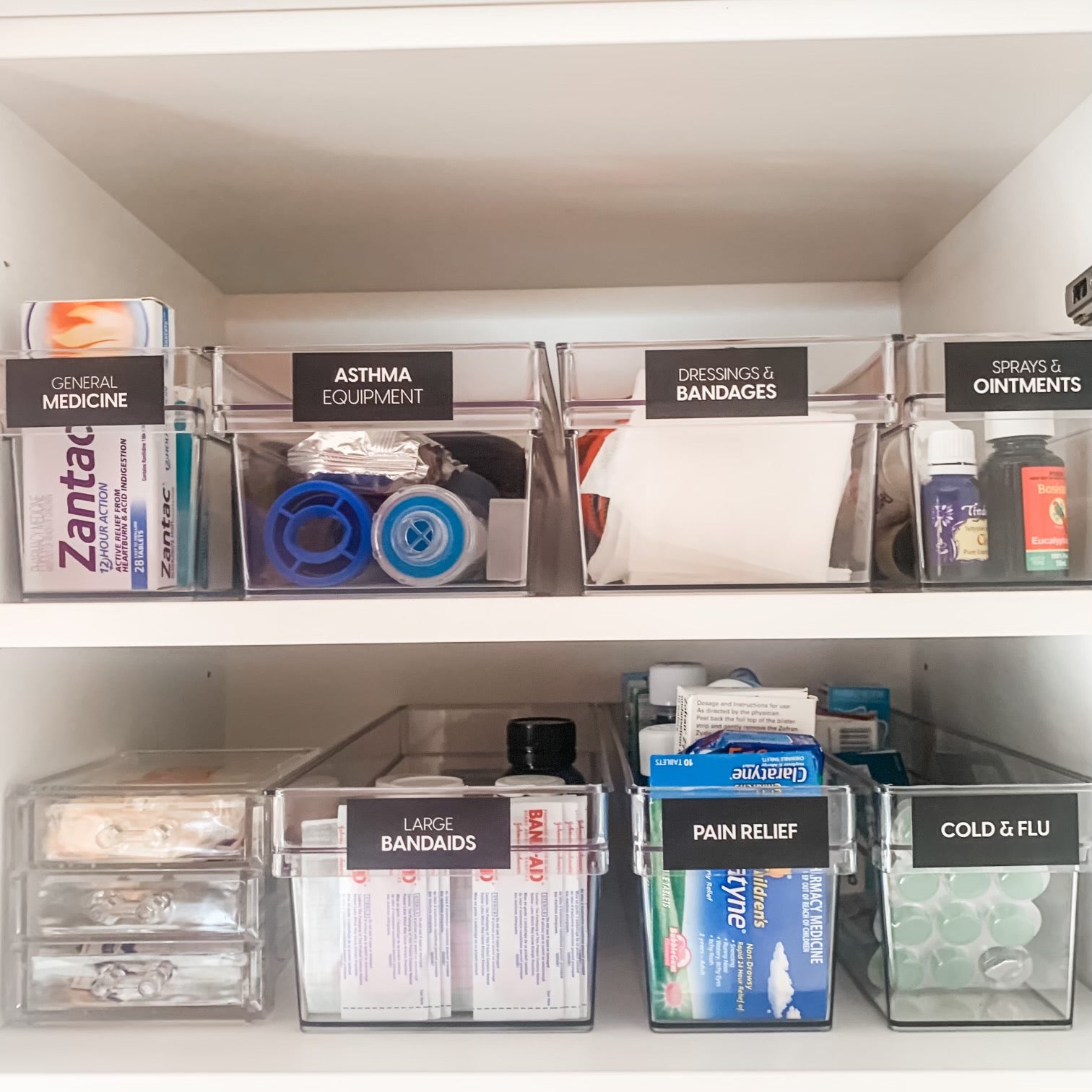 House Items Label Custom Household Labels - Home Organisation | Pretty Pantry - The ...