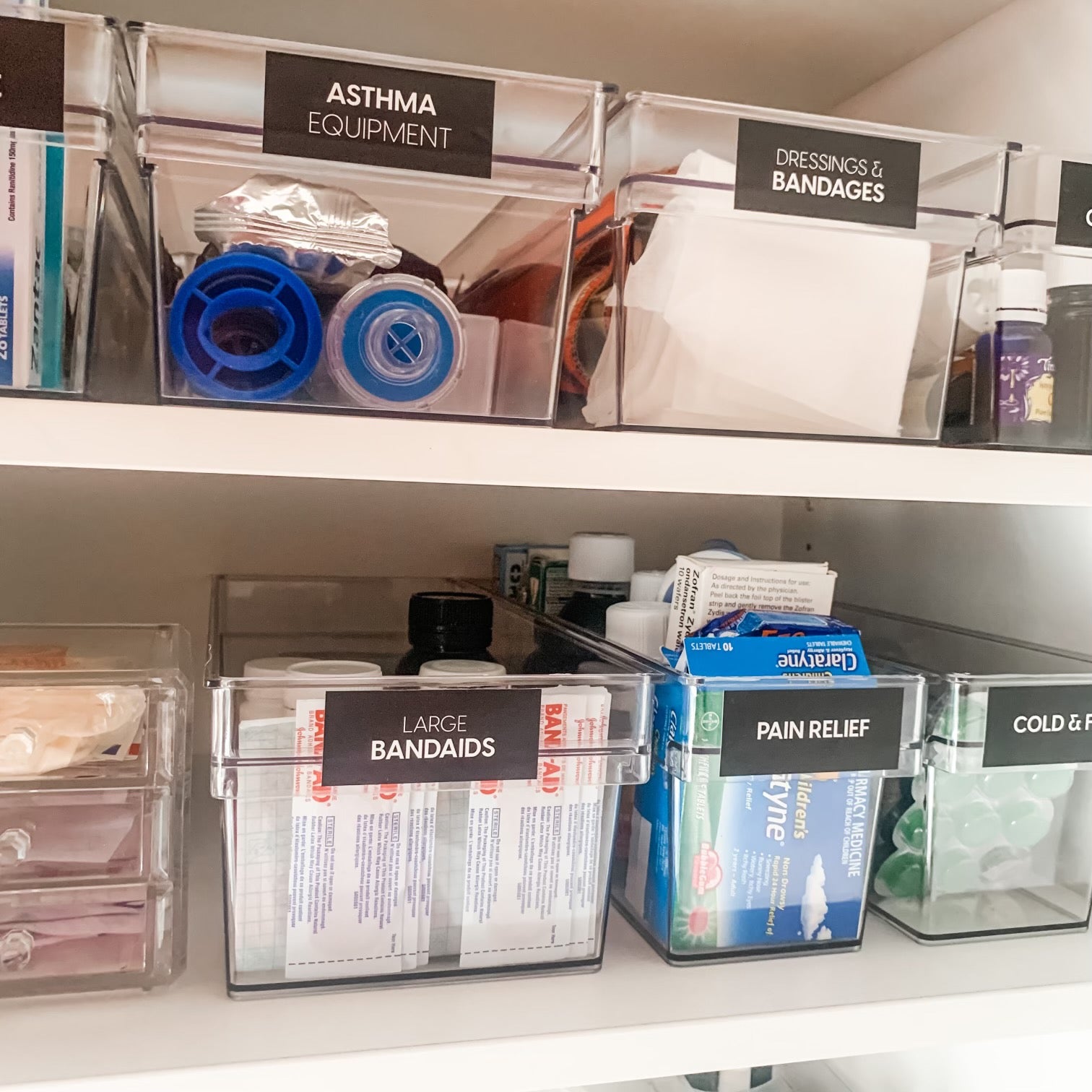 House Items Label Custom Household Labels - Home Organisation | Pretty Pantry - The ...
