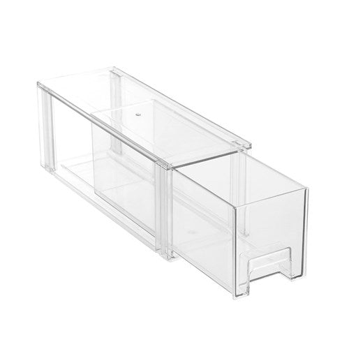 Stackable Slim Crystal Storage Drawer - The Pretty Store